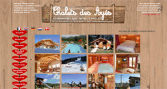 Desktop Screenshot of chalets-ayes.fr